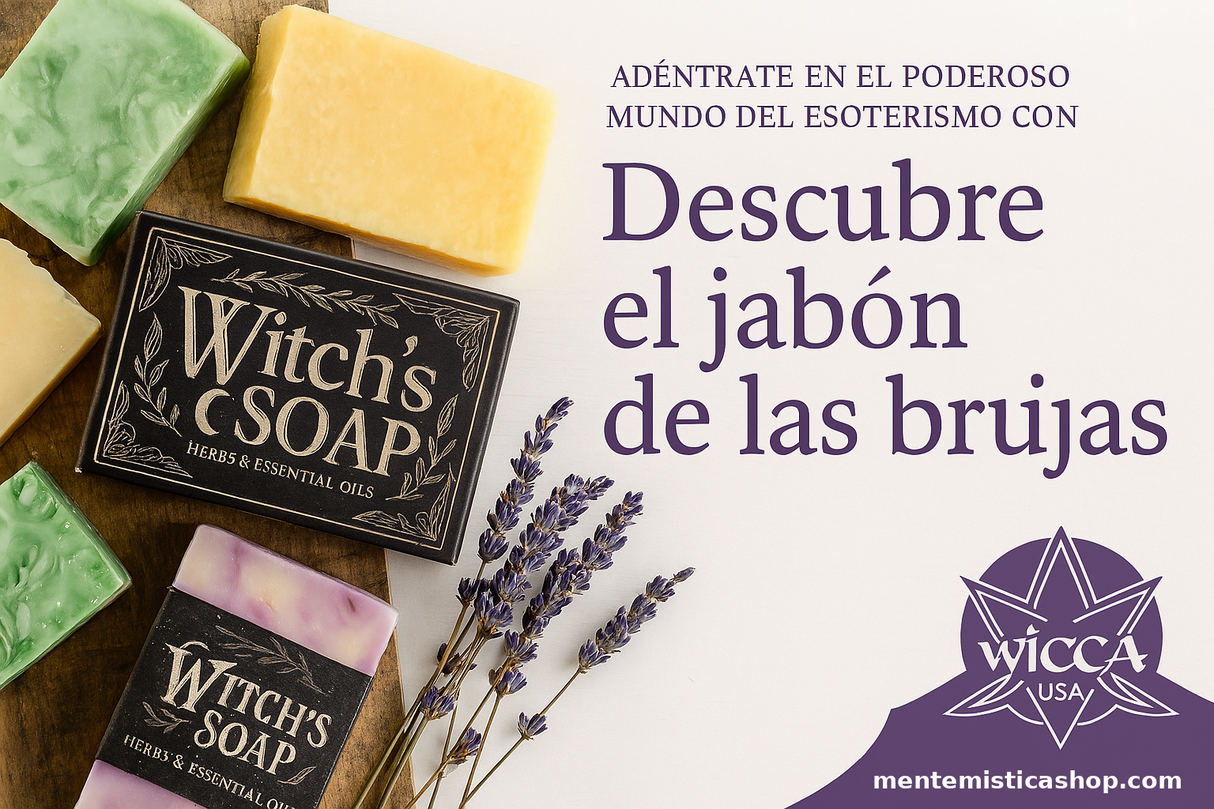 Witches soap for cleansing energies