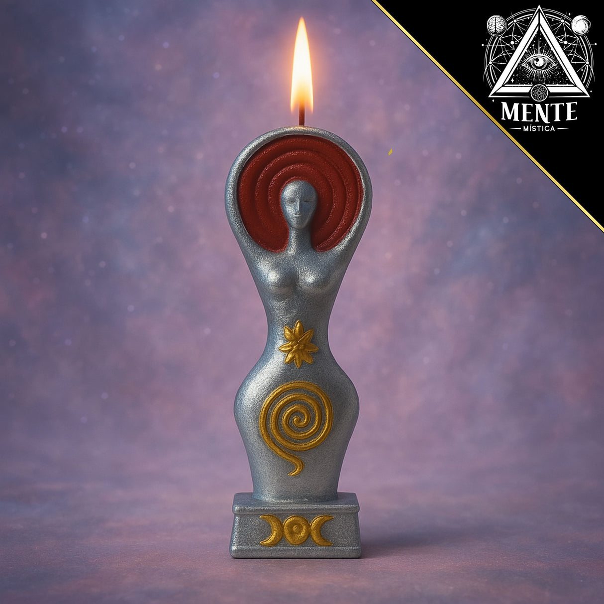 Lunar Goddess Candle | Connect with your Feminine Energy and the Magic of the Moon ✨