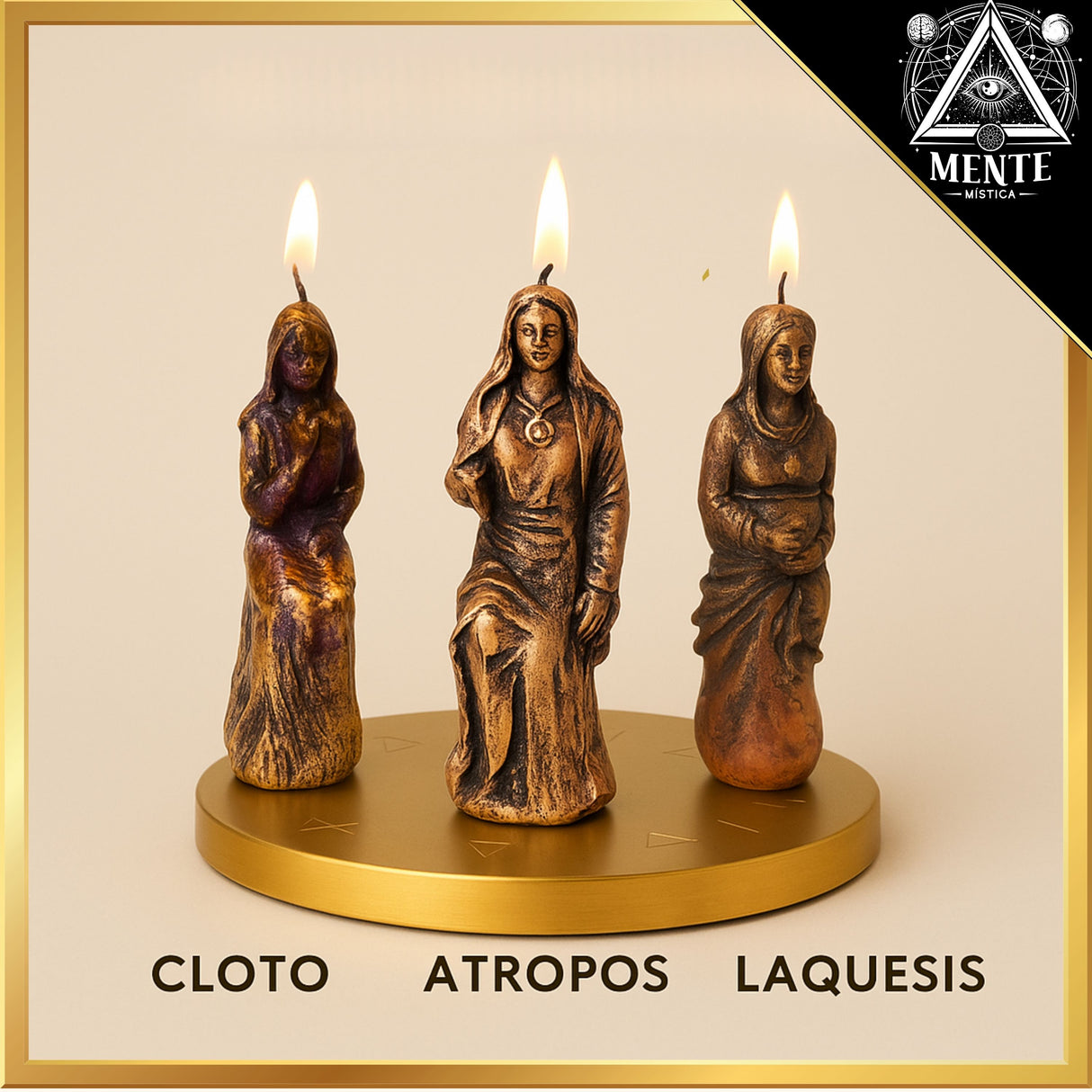 Candles of the Three Fates: Weavers of Destiny and Bringers of Luck