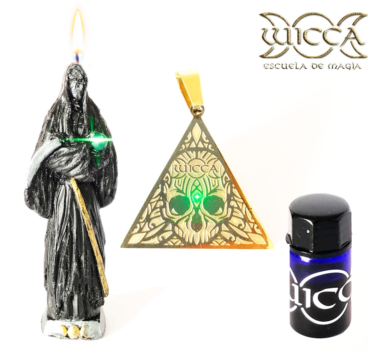 Talisman of Death: Protection and Transformation with Potion and Candle of the Holy Death"